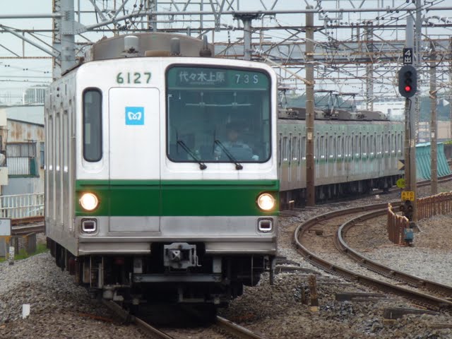 東京メトロ千代田線　代々木上原行き1　6000系幕式
