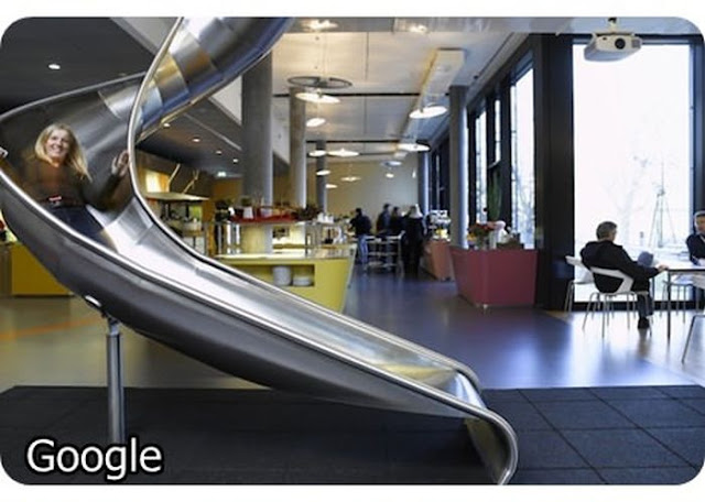 16 Awesome offices of famous companies, awesome, design, picture