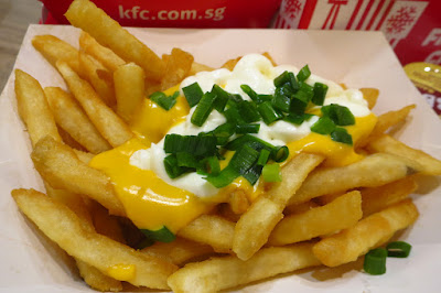 KFC, cheese fries