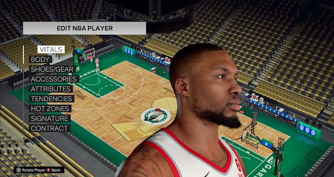 Damian Lillard Cyberface by DoctahtobogganMD | NBA 2K23