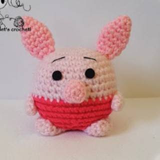 PATRON PIGLET WINNIE THE POOH AMIGURUMI 28757