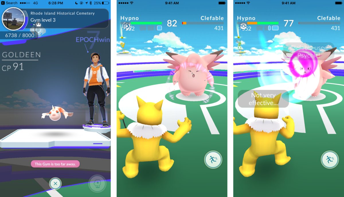  Pokemon  GO Trik Memenangkan Pertarungan  di Gym dengan 