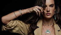 Alessandra Ambrosio naked photoshoot for Jacquie Aiche Jewelry