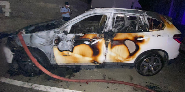 Owner of car deliberately set car on fire to claim insurance  