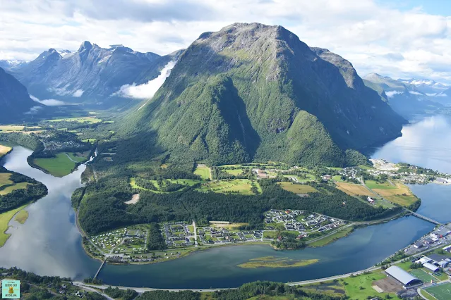 Vistas desde Rampestreken, Noruega