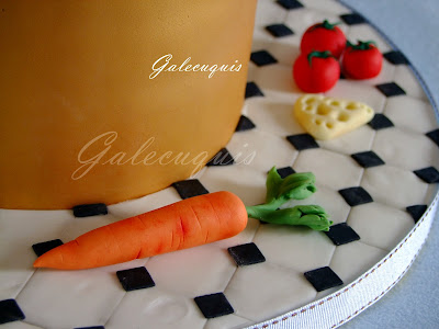 Tarta Ratatouille fondant