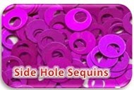 side hole sequins
