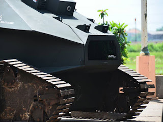 Mahasiswa ITS ini Ciptakan War-V1 Sweeper Tank