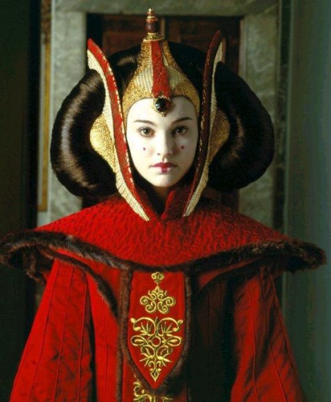 Padme Amidala was first shown in Episode I The Phantom Menace as the Queen