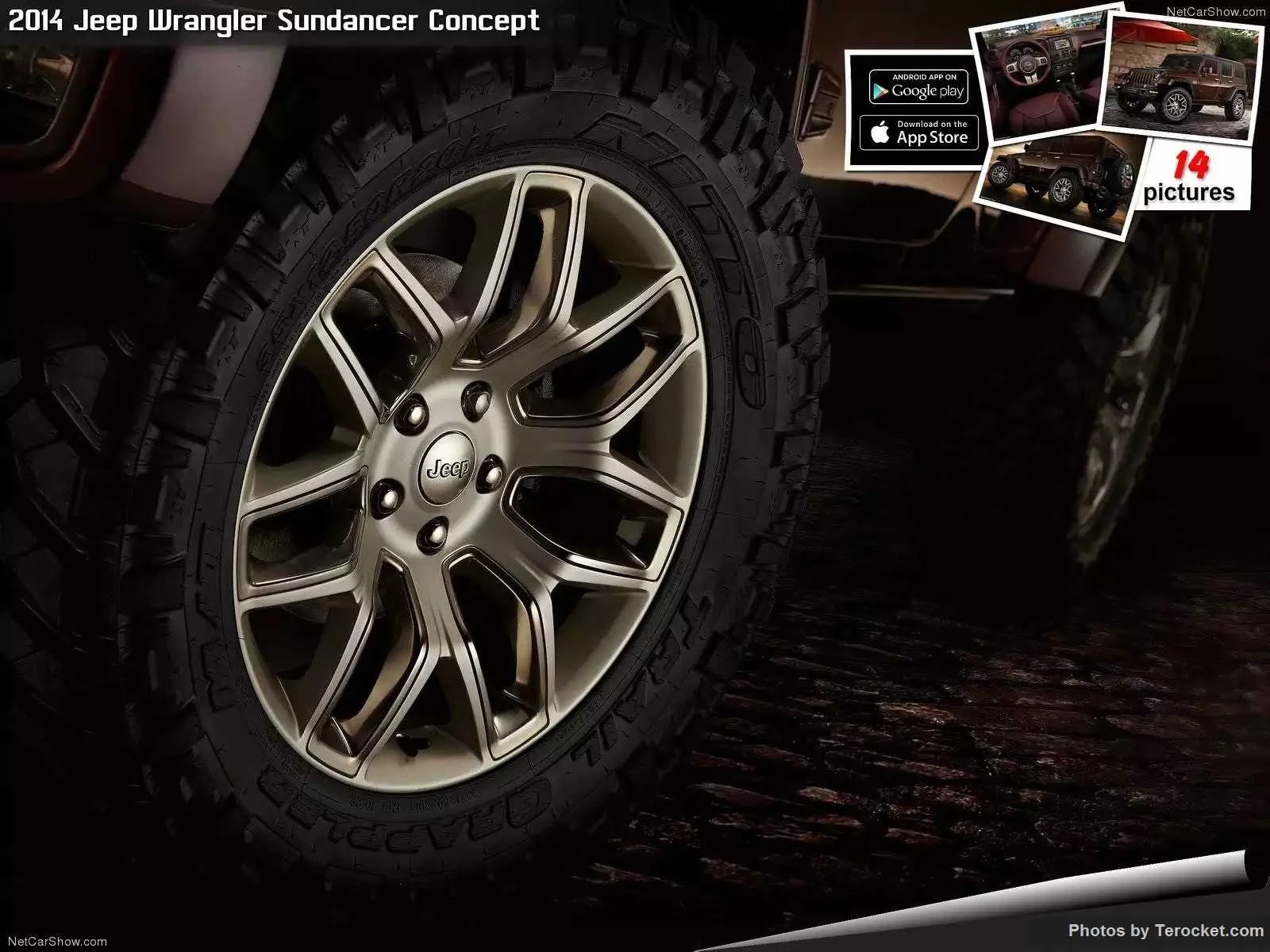 Hình ảnh xe ô tô Jeep Wrangler Sundancer Concept 2014 & nội ngoại thất