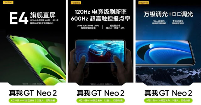 Realme GT Neo 2 Display Specification revealed, will have 120Hz refresh rate