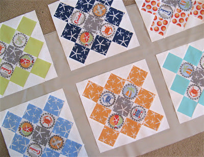 Quilt using Going Coastal by Emily Herrick for Michael Miller Fabrics