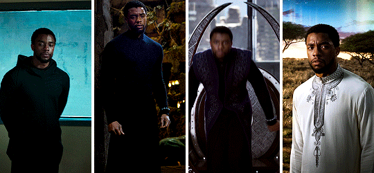 Chadwick Boseman/ T’challa/ Black Panther (2016 - 2019)