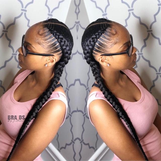 Ghana Braids Designs and Styles 2019 Ghana Braids Designs and Styles “Cute Hairstyles for Classic Ladies”, 2019 braids styles, black braids 2019, box braids, braid hairstyles 2020, braids hairstyles, braids hairstyles 2019, braids hairstyles 2019 pictures, different types of braids with pictures, fashion and style 2019, fashion and style magazine, fashion nigerian traditional styles, ghana braids 2018, ghana braids ponytail, ghana braids styles 2019, ghana braids styles 2019 pictures of ghana braids styles, ghana braids to the side, ghana braids updo, jumbo ghana braids, latest 2019 braids, latest native styles for ladies 2019, latest nigerian fashion styles, nigerian fashion gallery, nigerian fashion styles pictures, nigerian female native styles, Hairstyles, od9jastyles