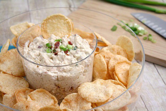 Roasted Onion and Bacon Dip Recipe
