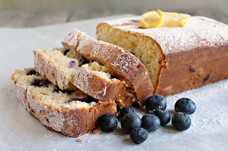 Lemon Blueberry Ricotta Bread