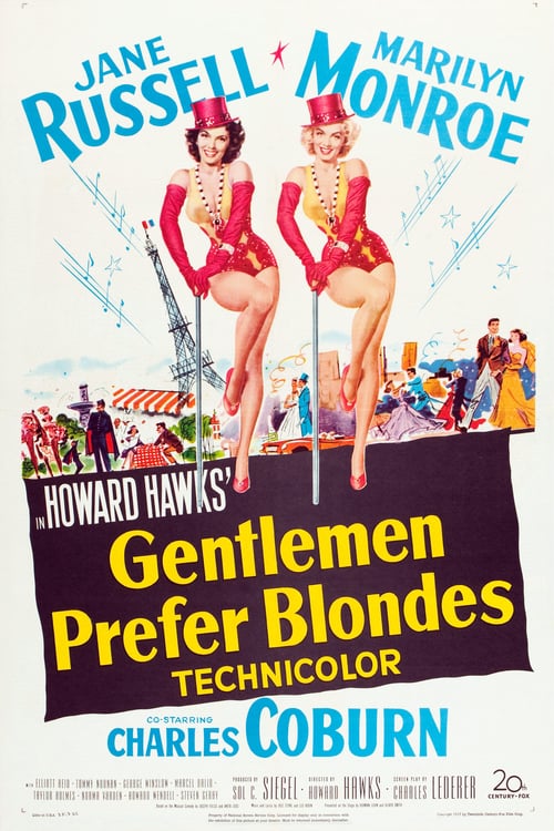 [HD] Los caballeros las prefieren rubias 1953 Pelicula Online Castellano