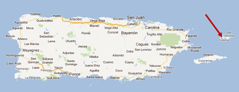 Culebra Map
