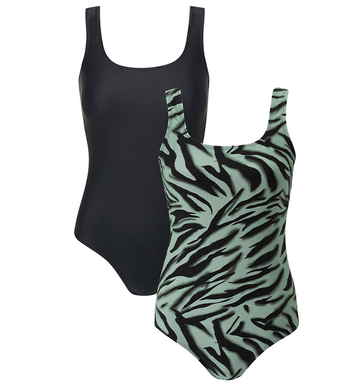 Cotton Traders Tummy Control Swimsuits