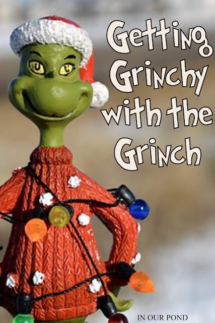 Getting Grinchy with the Grinch // In Our Pond // Recipes, Family Movie Night, Toys, Crafts, and more // Illumination The Grinch 2018 movie releases Nov 9!