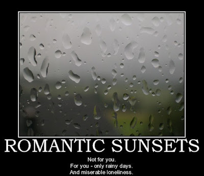 Inspirational Posters Parody on Romantic Sunsets Demotivational Poster Demotivational Posters Daily