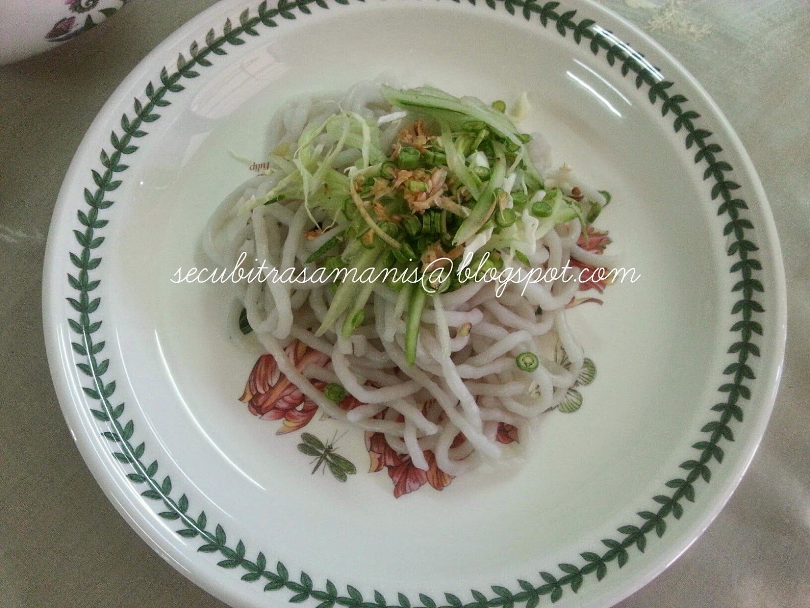 Resepi Masakan Kegemaran: Laksa Lemak Kelantan