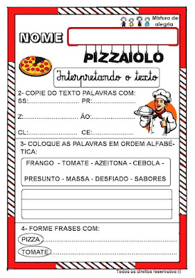 Dia do trabalhador,texto sobre Pizzaiolo