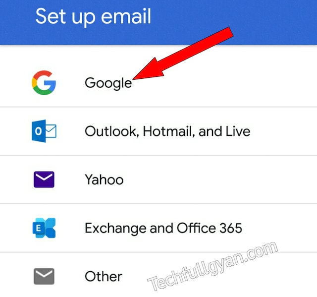 How to create Email ID in mobile