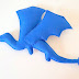 Handmade dragon toy, a custom toy after a kid's drawing