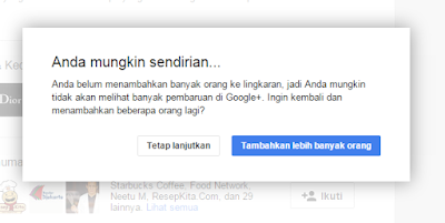 Folower google plus