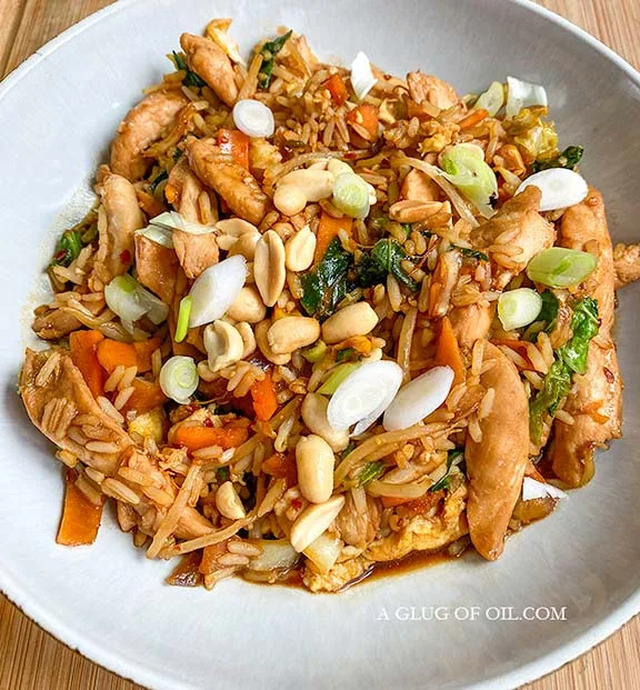 Chicken and Rice Stir-fry