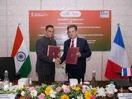 India-France signed LoI in Public Administration & Administrative Reforms