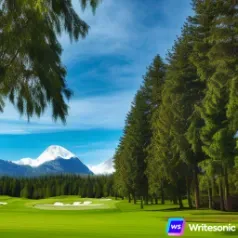 golf ground generated by Photosonic AI