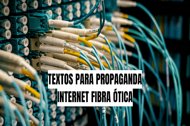 Nos dias de hoje, onde a conectividade é uma necessidade básica, a qualidade do serviço de internet se torna uma prioridade inegável. E em um mercado saturado de opções, como um provedor de internet de fibra ótica pode se destacar?   A resposta pode estar na criação de um texto de propaganda persuasivo e eficaz. Vamos explorar a importância desse texto e como elaborá-lo para impulsionar a divulgação de um provedor de internet de fibra ótica.