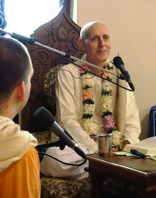 Sankarshan Das at Sunday Feast Transcendental Bliss Lecture 