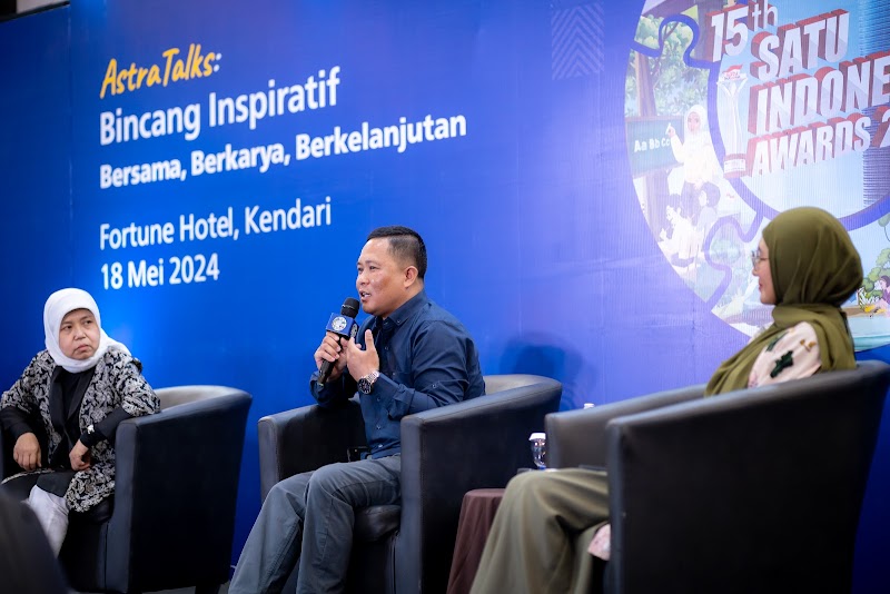 Rumah Koran dan Cerita KBA Kanreapia di AstraTalks Kendari 