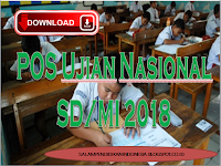 Download POS Ujian Nasional SD/MI 2018