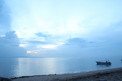 Panorama Matahari Terbit di Pantai Sanur