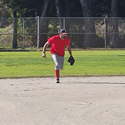 Ron Andante doing offseason infield practice in december 2021