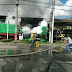 Cuatro heridos y vehículos dañados por incendio en gasolinera