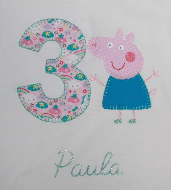 camiseta cumpleaños peppa pig