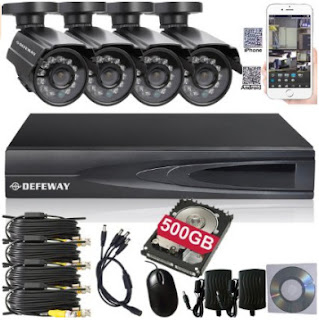 DEFEWAY 4 CH Hybrid 960H DVR Sony CCD Security Cameras review