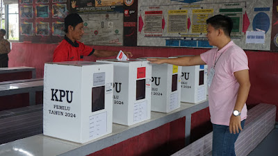 2.266 Warga Binaan Lapas I Medan Gunakan Hak Suara dalam Pemilu 2024