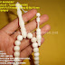 Bone Muslim prayer beads: Tasbih COW BONE TULANG SAPI PUTIH model Turkey 99 Biji 10 mm