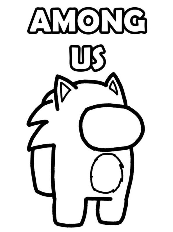 930 Among Us Coloring Pages Anime  Latest Free