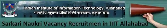 IIIT Allahabad Faculty Vacancy Recruitment 2024