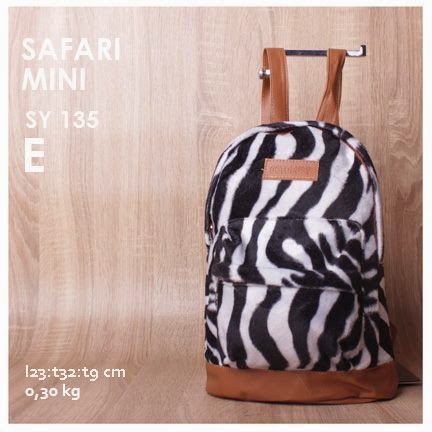 jual online tas ransel mini motif zebra terbaru harga terjangkau