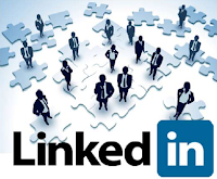 An image of people connecting like a puzzle by using LinkedIn.