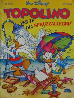 Copertina del Topolino numero 1962 che allegava uno Sfrizzo ti Schizzo