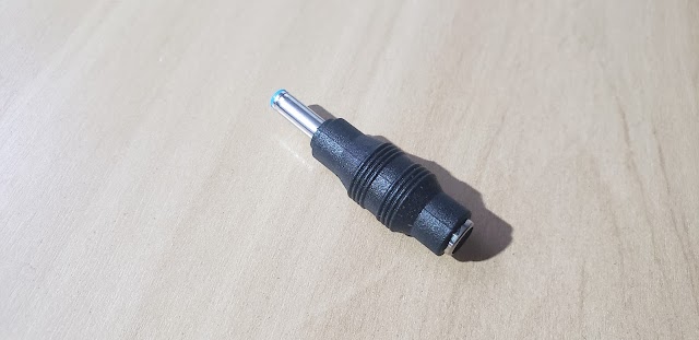 Adaptador Plug Para Fonte  Hp Ou Dell Azul 